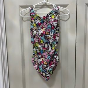 Foxy leotards - super cute with cartoon animals. Size 8